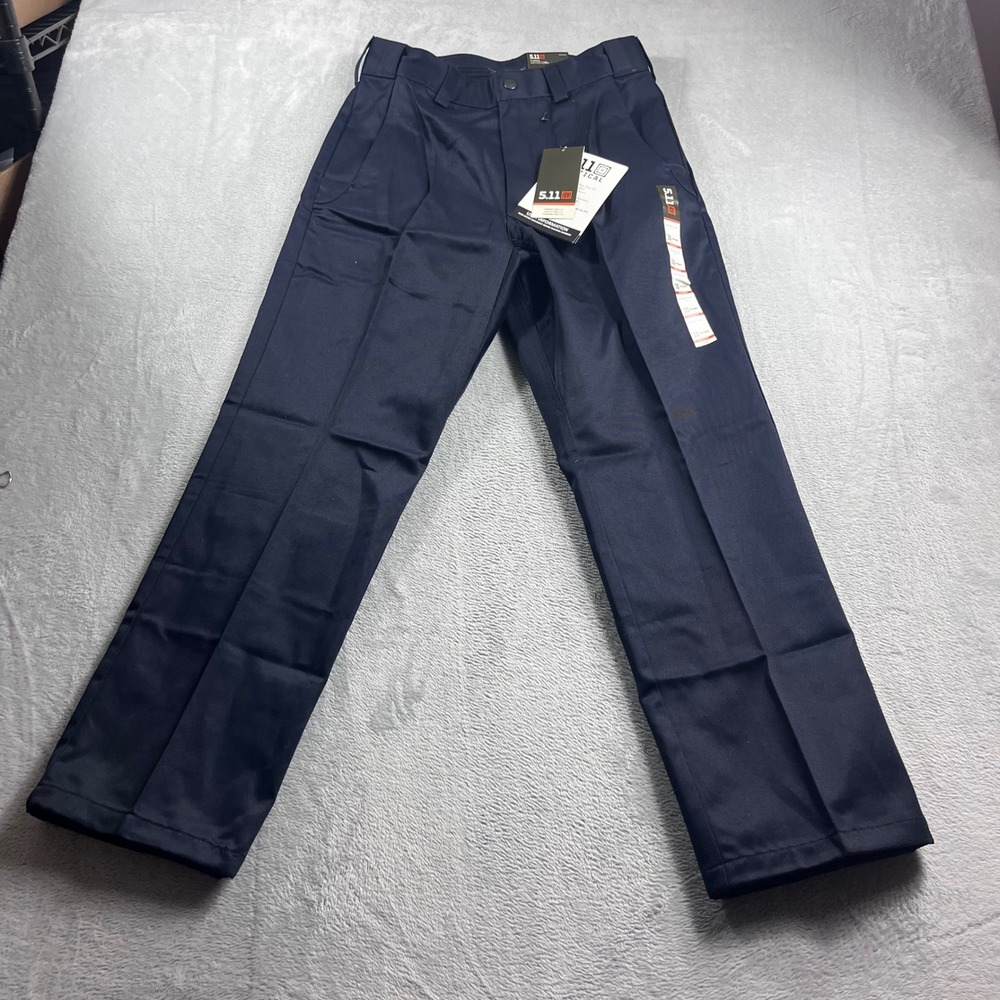 5.11 Tactical Men 74508 Company Pant 2.0 Fire Navy Blue Relaxed Fit 30 Unhemmed